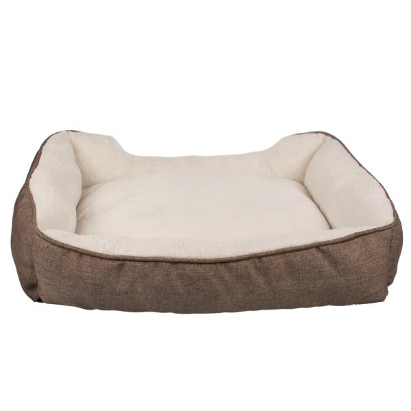 50*40*13cm Sustainable linen soft plush dog warm beds Plush Materials
