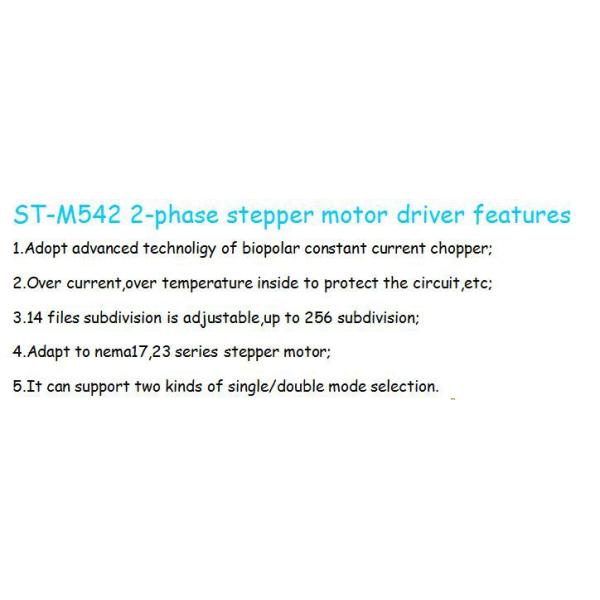 M542 stepper motor driver for stepper motor