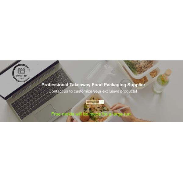 Custom 2-3-4 Compartment PP Hot Food Takeaway Bento Boxes Eco Friendly Rectangular