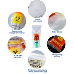 MEDICAL BIOHAZARD ZIPPER SPECIMEN Laboratory Reusable Disposable Zipper