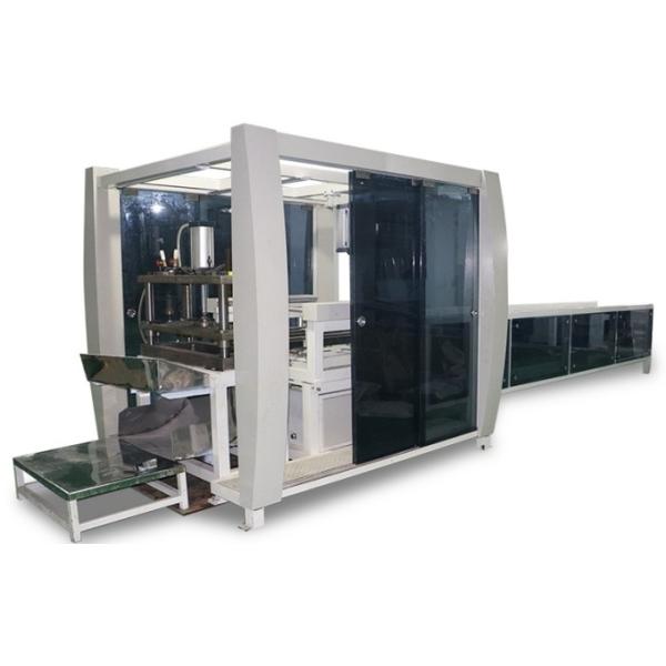 Single Screw Extrusion Automatic Blister Machine Frozen Tray Food Packaging Box Making Machine