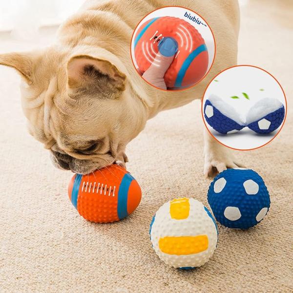 Customized Dog Chewing Toy Interactive Ball Dog Toys Eco Friendly