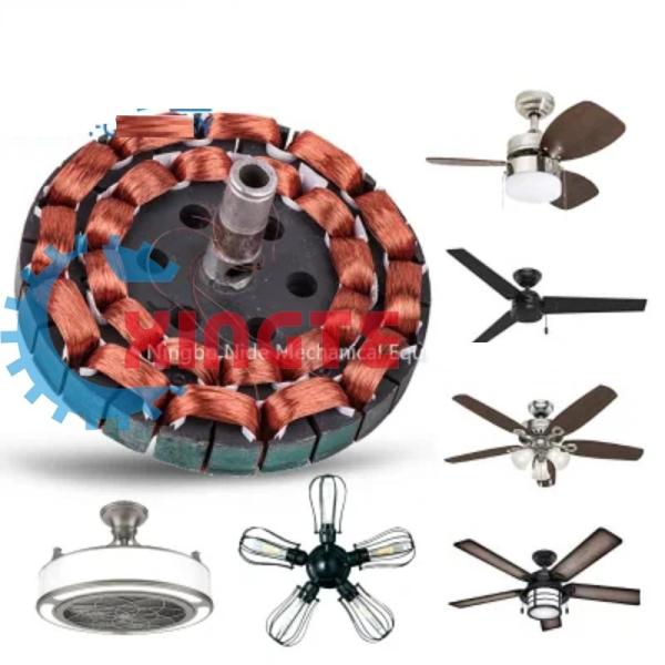 2 Stations Automatic Ceiling Fan Winding Machine For Stator Stack Height 150mm 380V