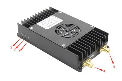 2W 30km+ IP Video Data Links For Drones UAV Long Range Transmission with AES256 Encryption