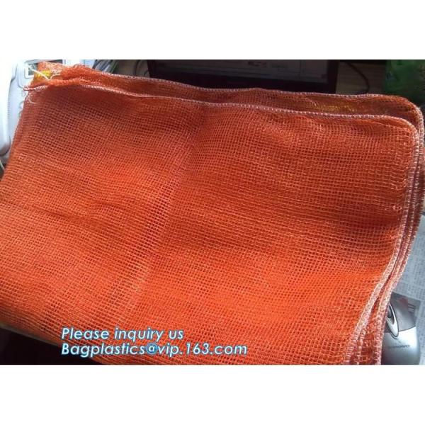Eco-friendly FDA Certificate Plastic Vegetable Pack Raschel Mesh Bag,pe raschel net bag&pp raschel mesh bag