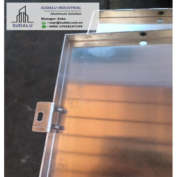 SUDALU Aluminum Perforated Decorative Panel Flower Pattern Aluminum Laser Cutting Sheets for Curtain Wall