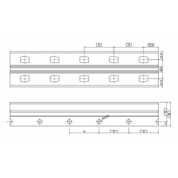 Warehouse Storage Racks Upright Teardrop Frames Roll Forming Machine
