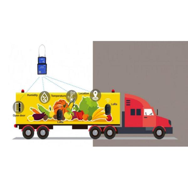 Waterproof Intelligent Electronic Lock Cold Chain Temperature Monitoring Devices ISO9001