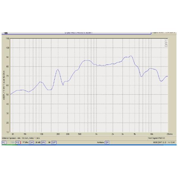 Commonly Used Mylar Tweeter Accessories 1.4W 16 Ohm Micro Precision Speaker