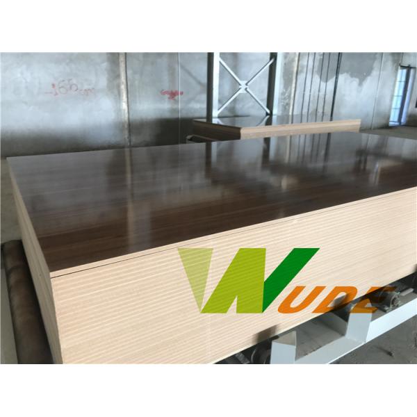 Furniture Board Double Sided Synchronous Laminating Line High Pressure Short Cycle