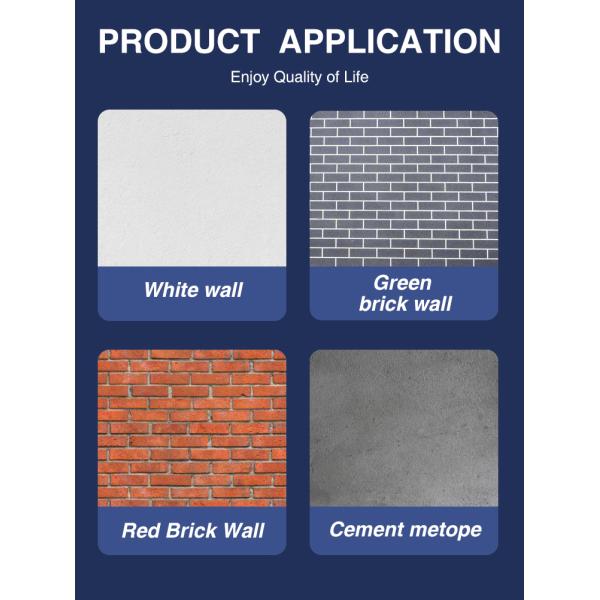 High Resolution ODM 540dpi Automatic Wall Inkjet Printer Emulsioni Paint Surface