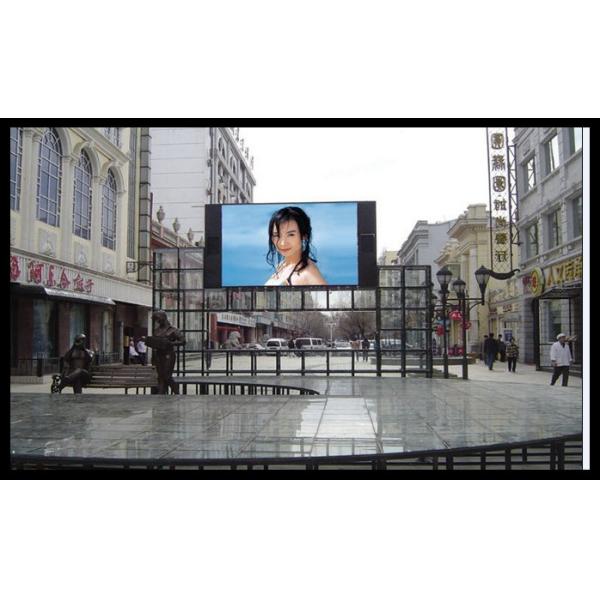 Waterproof Outdoor Full Color LED Display P6 192*192mm High Brightness 5500cd/m2