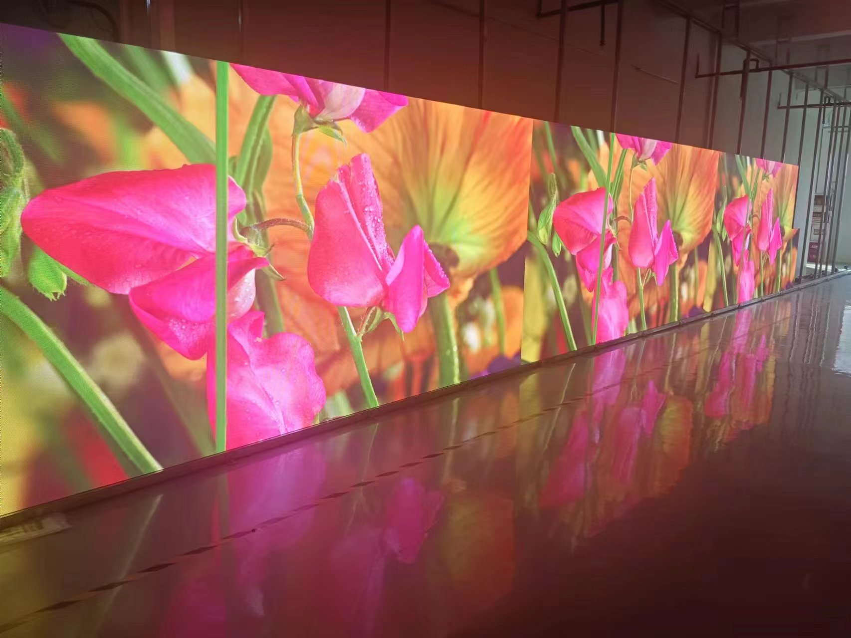 Full Color LED Curtain Wall Display,Indoor Stadium LED Stage Curtain Screen P2.5