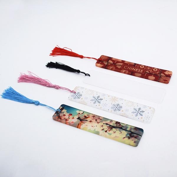 Creative Sublimation Blanks Gift Acrylic Bookmark Blanks With Smooth Edges