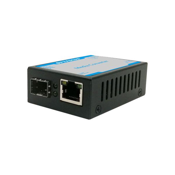 China SFP SLOT Media Converter Optical Ethernet With LED Indicated Lights wholesale