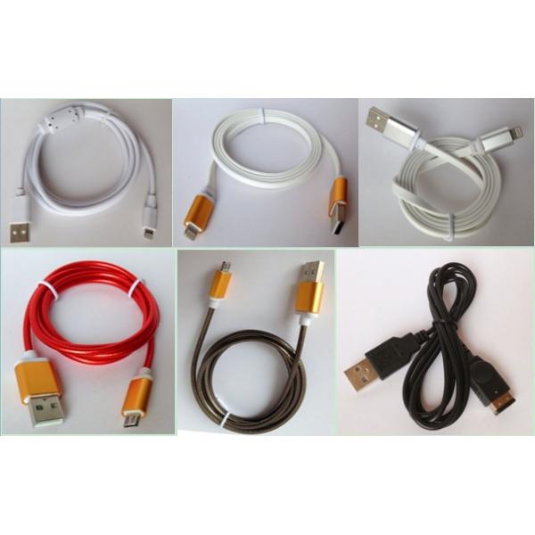 USB data and charge cable for mobile phone , multi-colored options-RM4RB1