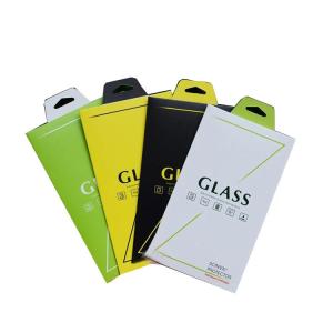 China custom envelop screen protector packaging boxes with clear window wholesale