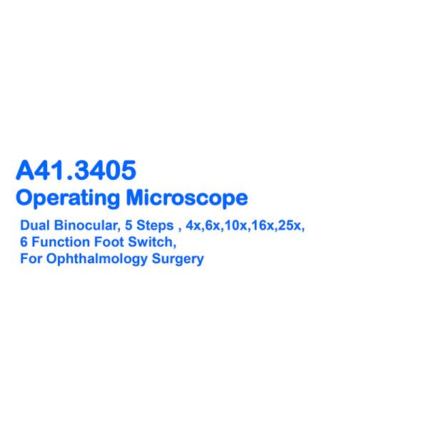 Double Binocular Electric Control 18mm Ent Microscope