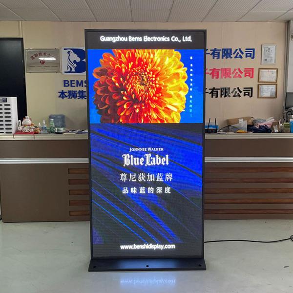 Outdoor Led Video Display Movable P2.5 Led Display Screen Kiosk Customized Size Indoor Led Poster Advertising Digital