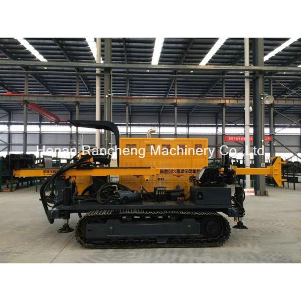 Full Hydraulic Crawler Core Drilling Rig With 74KW Cummins Engine