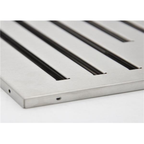 Metal Sheet Commercial Exhaust Hood Filters 395*395*45mm With Handle