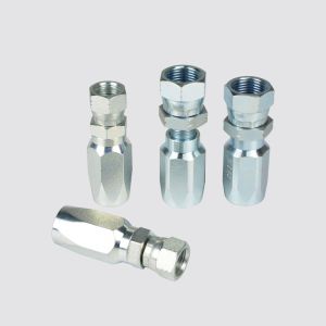 Carbon Steel Hot Forged CNC Machine Reusable Hose Fittings
