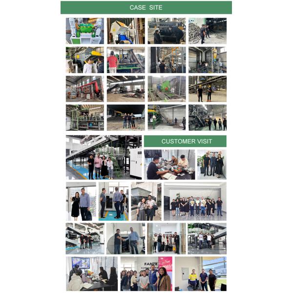 Double Shaft E Waste Shredder for Circuit Boards USB Devices Phones Cables and Computer Components