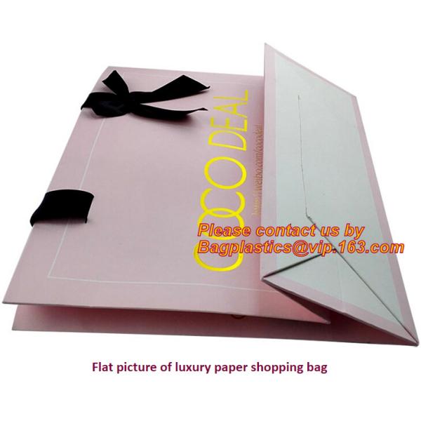 paper carrier bag luxury printed paper gift bag raw materials of brown paper bag wholesale,luxury shopping black packagi
