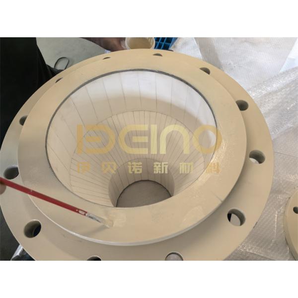 Alumina Ceramic Lined Elbow Durable and for Industrial Piping Systems Alumina Ceramic Lining Pipe