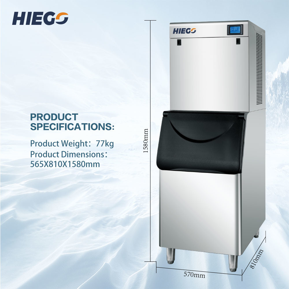 China 150kg Per Day Commercial Ice Cube Maker Machine For Sale 1 Year Warranty wholesale