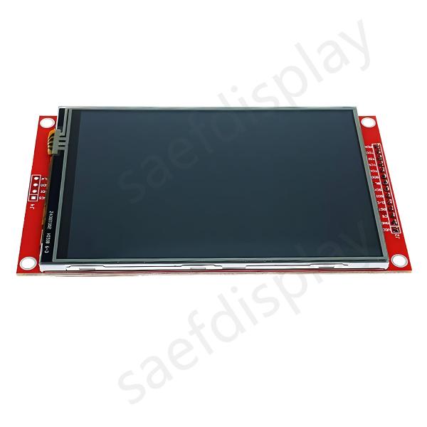 Serial Interface 4-Inch SPI TFT LCD Module SPI 4 IO Driver Port 480x320 Points