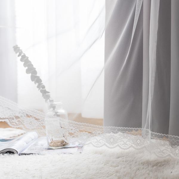 280 CM 720 Gsm Polyester Curtain Fabric Luxury linen Blackout Embroidery