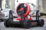 High Temperature Rescue Reconnaissance Robot Remote Control Smoke Extraction