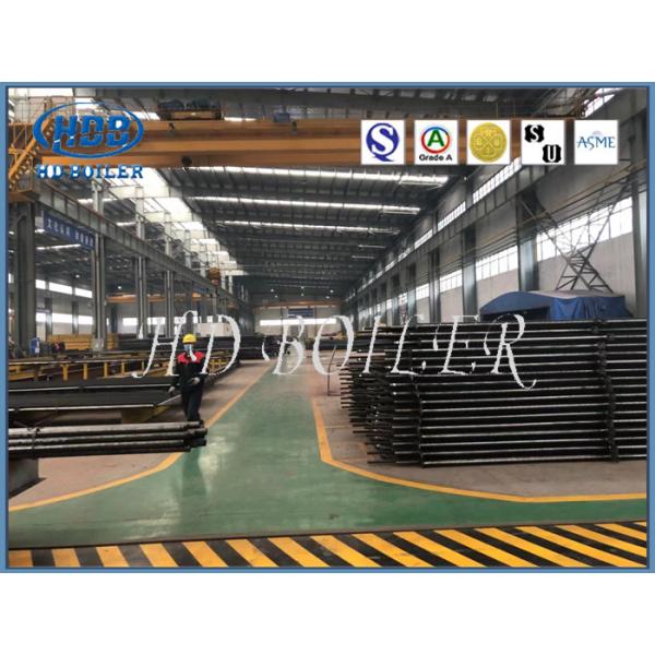 H Type Tube Exhaust Gas Economizer High Efficient Heat Exchange With Headers