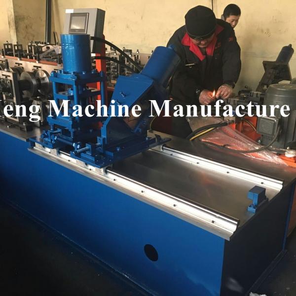 0.32Mm Thickness Light Keel Stud And Track Roll Forming Machine With None Stop Cutting Device