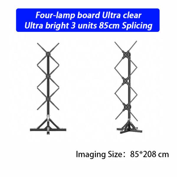 3D Rotating Holofan Display for Special Events and Conferences, Customizable Holographic Features