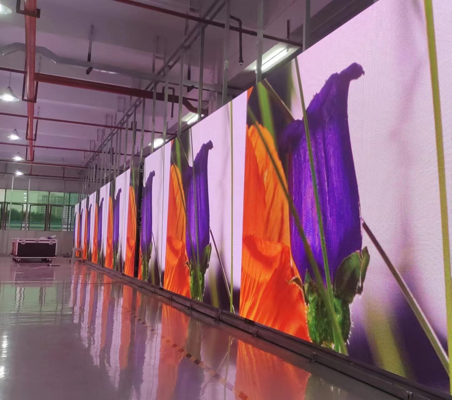 Full Color LED Curtain Wall Display,Indoor Stadium LED Stage Curtain Screen P2.5