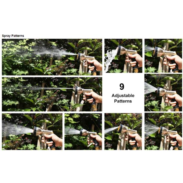 Multi Purpose Outdoor Garden Tools Professional Grade Garden Hose Nozzle