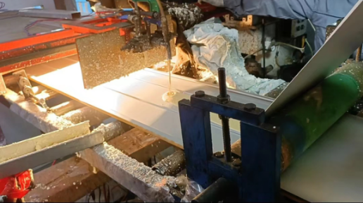 16mm PU Sandwich Panel Rubber Belt Production Line For Low Budget Customers