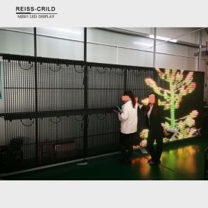 Waterproof Outdoor LED Mesh Compact Panel Excellent Visual Effect