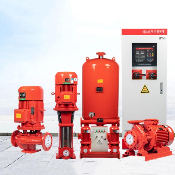 Engine Driven Diesel Fire Pump Set Control Panel Boosting Pump Water Supply System