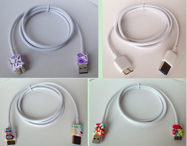 USB data and charge cable for mobile phone , multi-colored options-RM4RB1