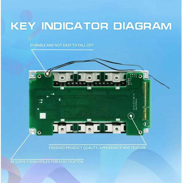 10s 36v 20A 80A 100A 12S 13S 14S 15S 16S 24S BMS Board For Lithium Ion Battery Packs