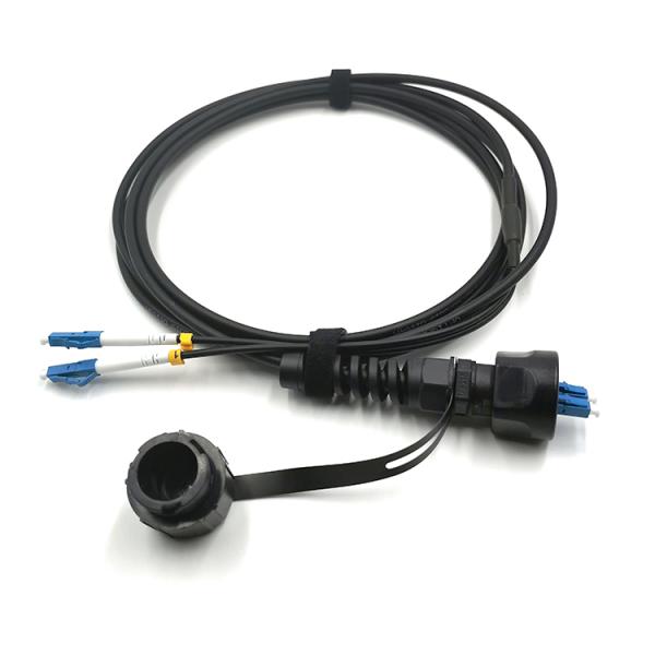 ODVA Connector CPRI Fiber Cable Duplex LC FTTA Fiber Cable Customized Length