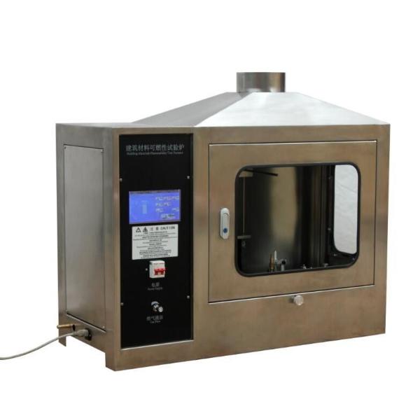 Fire Safety Evaluation Building Material Ignitability Test Machine with Single Flame Source