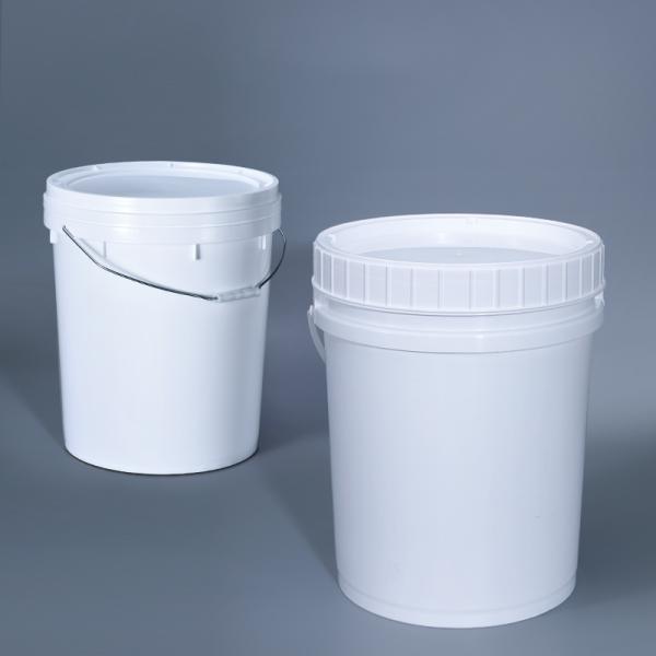 ISO9001 Certified 20L Plastic Bucket With Hand Screw Lid For Packaging