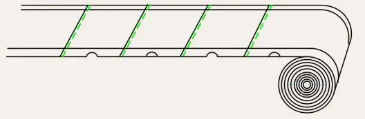 Automatic Perforated Drawing Tape Roll Garbage Bag Making Machine Without Core