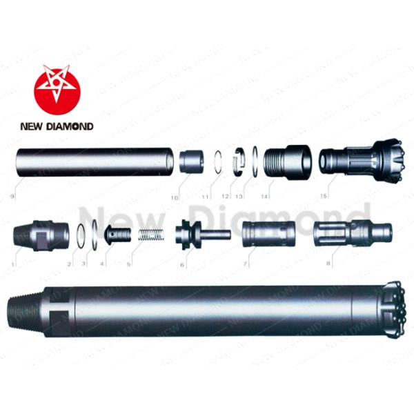 Tubeless DTH Drilling System , Mining Drilling Tools No Footvalve