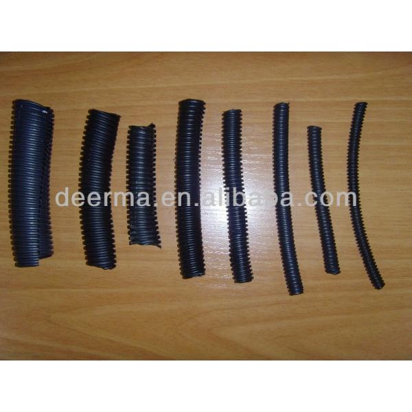 PVC Corrugated Pipe Extrusion Machine ABB Inverter Single Screw Plastic Extruder 18.5kw