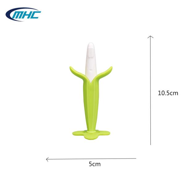 Corn Shape Unisex Silicone Baby Teether Teething Infant Toothbrush Teether